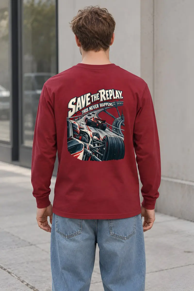 “Save The Replay” Unisex Longsleeve T-shirt