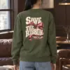"Save The Ribbon" Heavy Blend Unisex Crewneck Sweatshirt