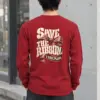 "Save The Ribbon" Unisex Longsleeve T-shirt