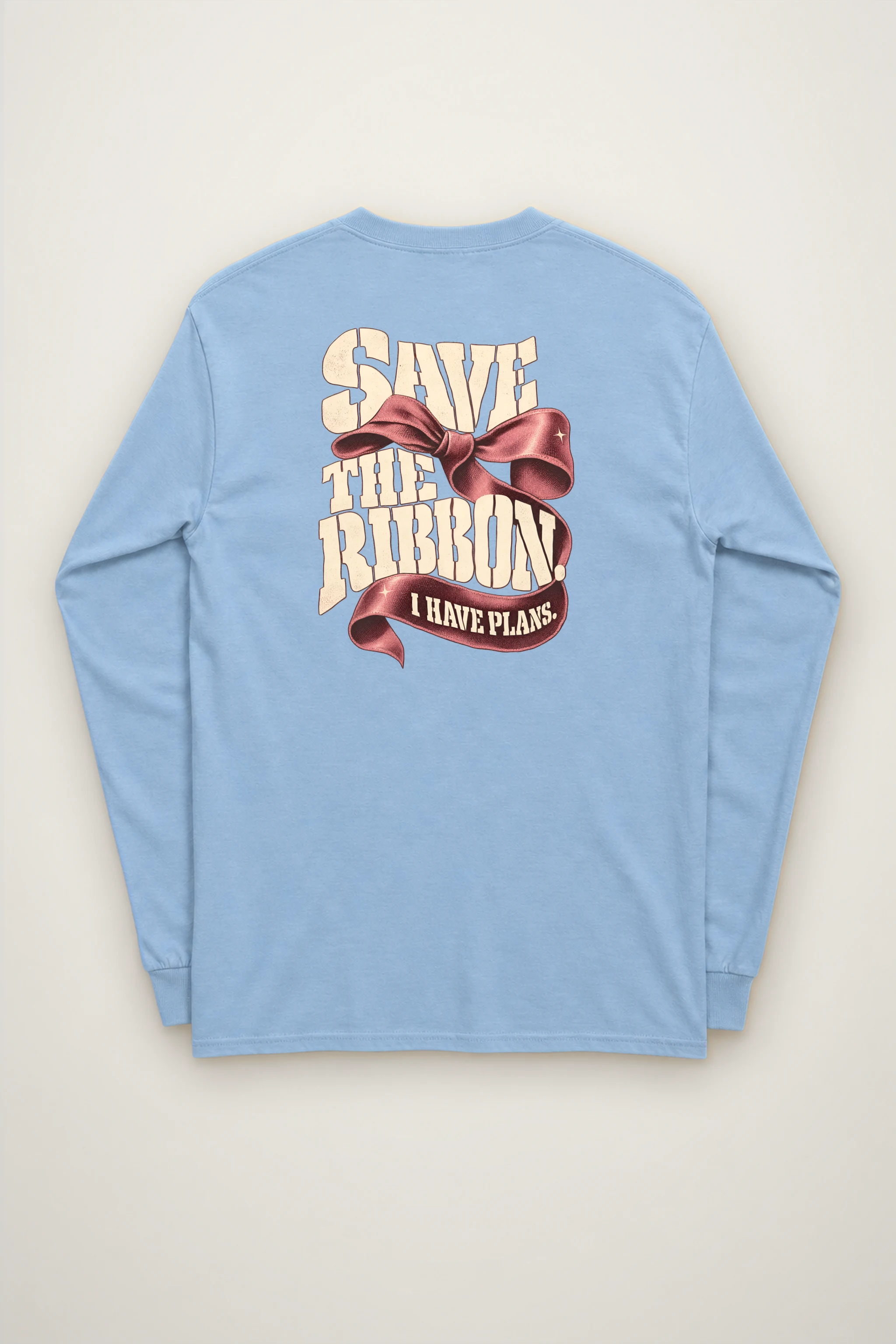 "Save The Ribbon" Unisex Longsleeve T-shirt