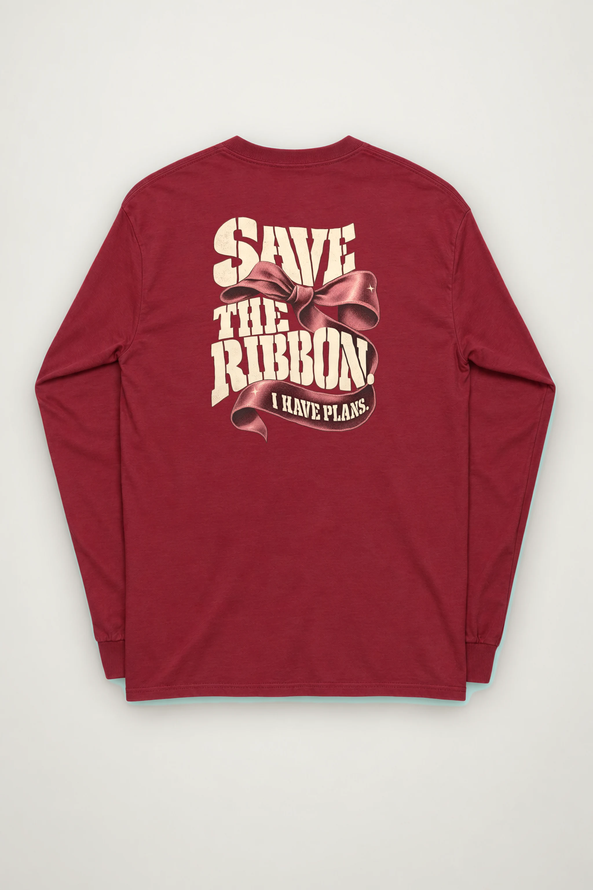 "Save The Ribbon" Unisex Longsleeve T-shirt
