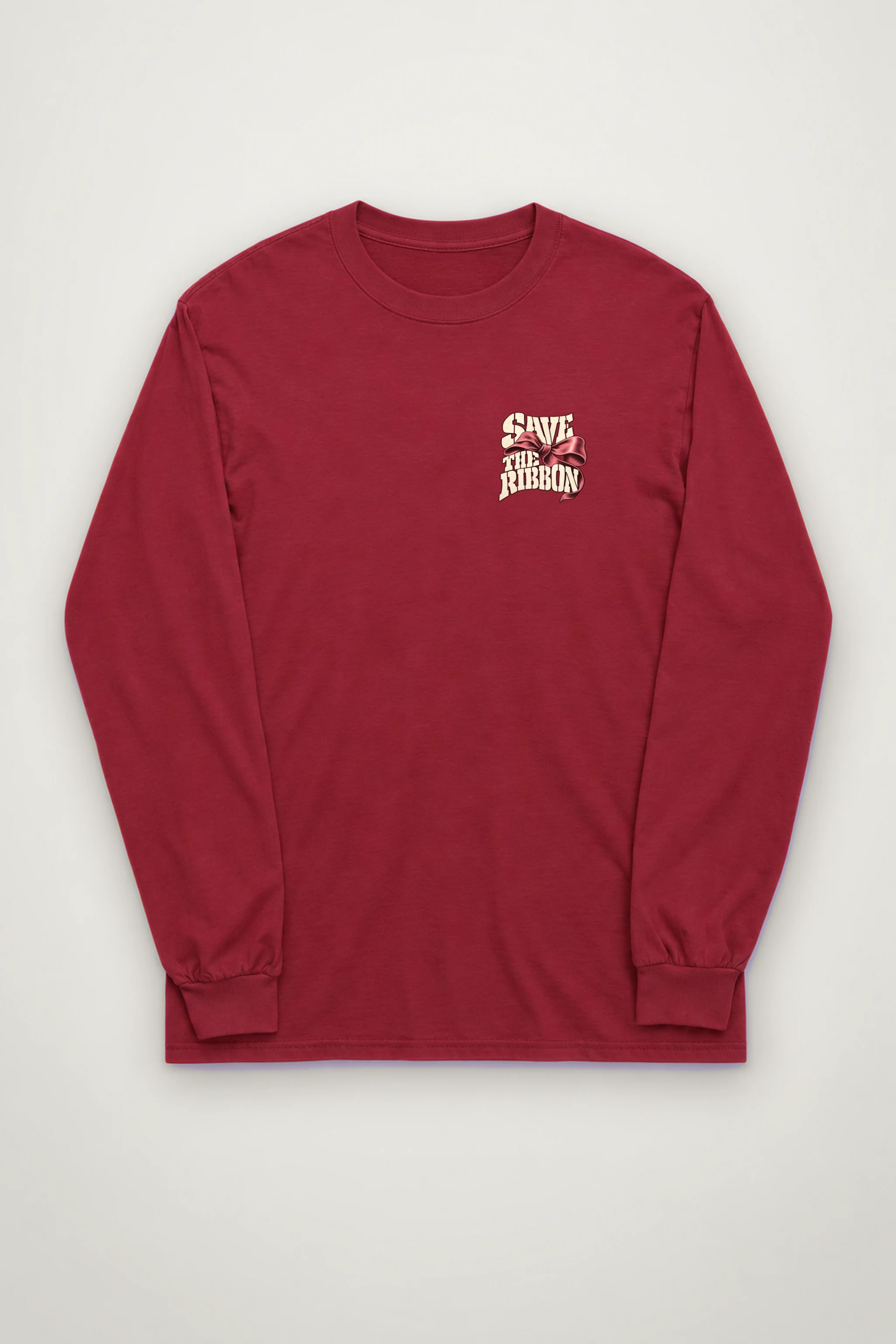 "Save The Ribbon" Unisex Longsleeve T-shirt
