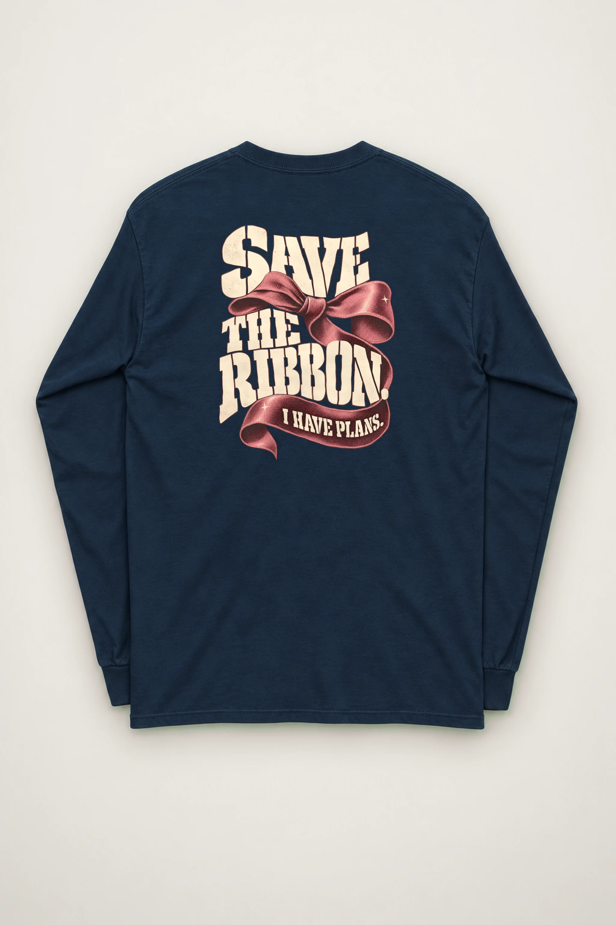 "Save The Ribbon" Unisex Longsleeve T-shirt