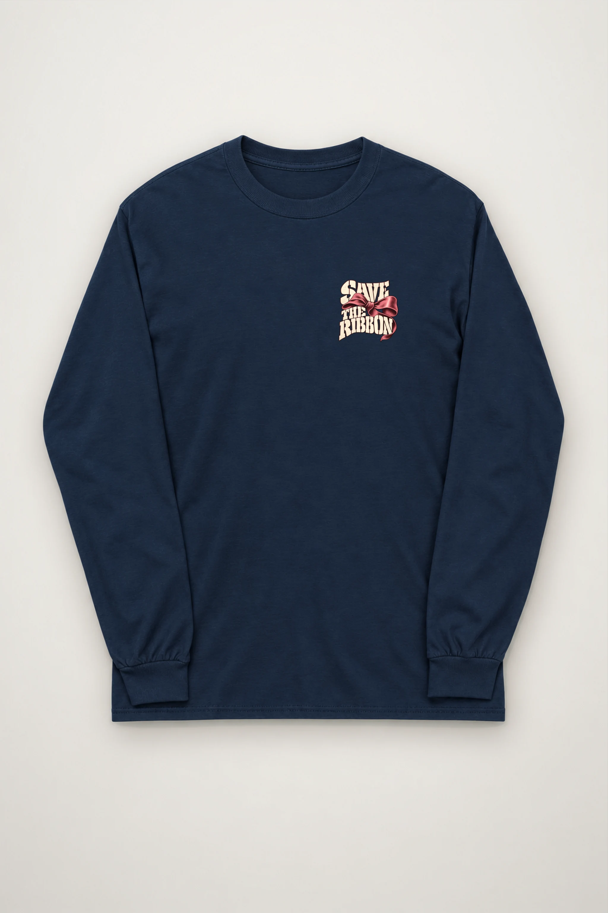 "Save The Ribbon" Unisex Longsleeve T-shirt