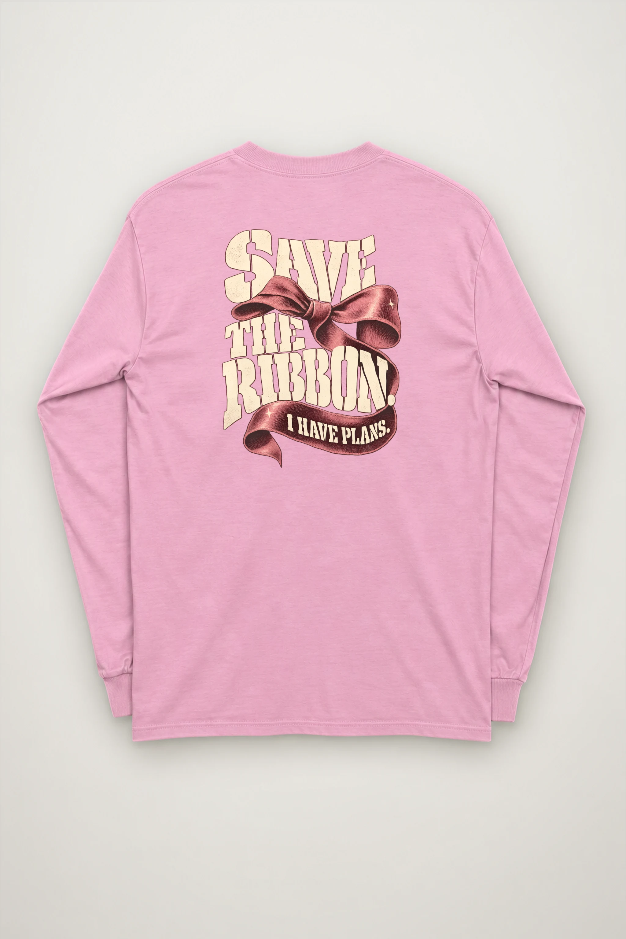 "Save The Ribbon" Unisex Longsleeve T-shirt