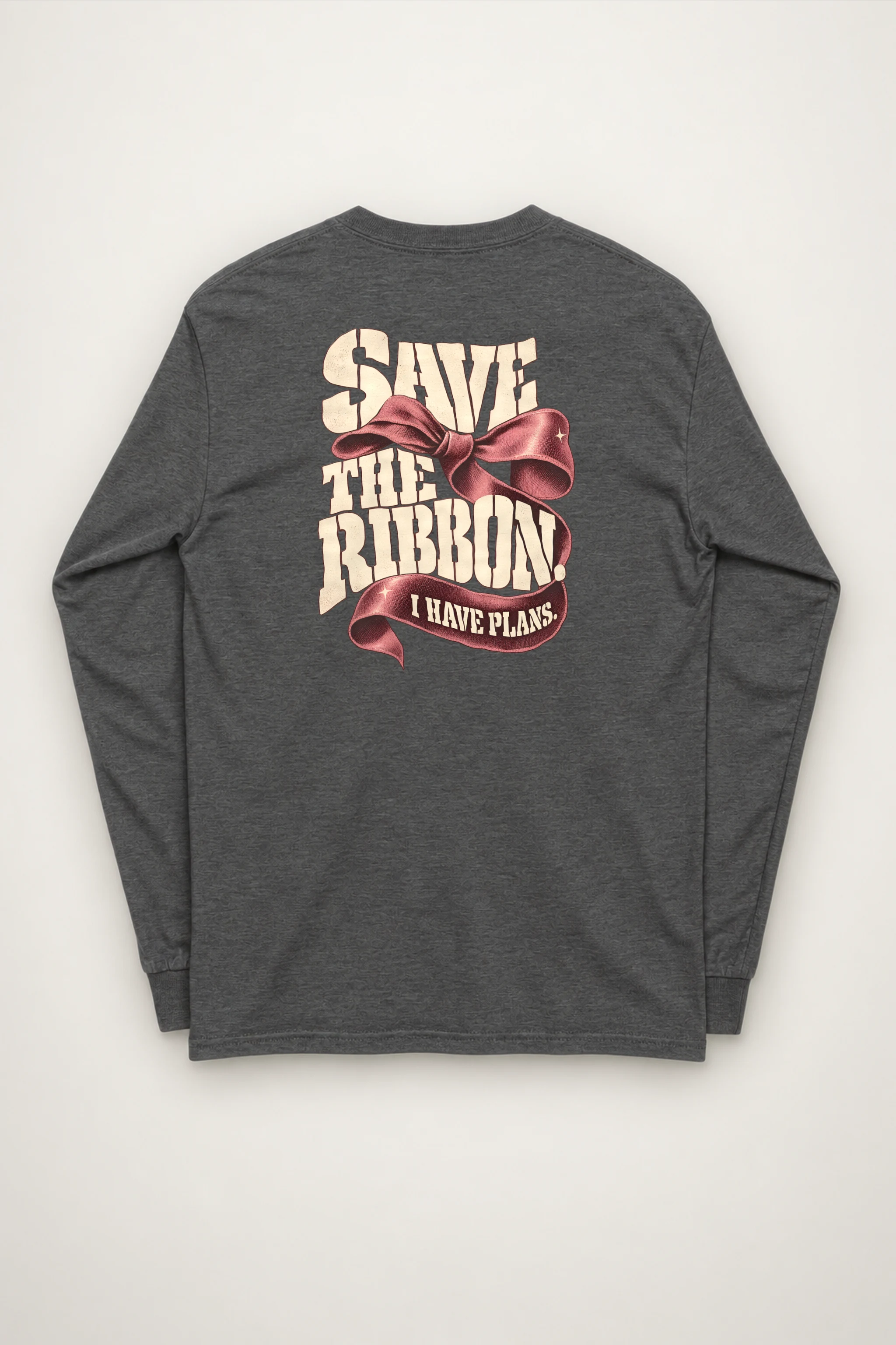 "Save The Ribbon" Unisex Longsleeve T-shirt
