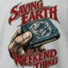"Saving Earth Is a Weekend Thing" Heavy Blend Unisex Crewneck Sweatshirt