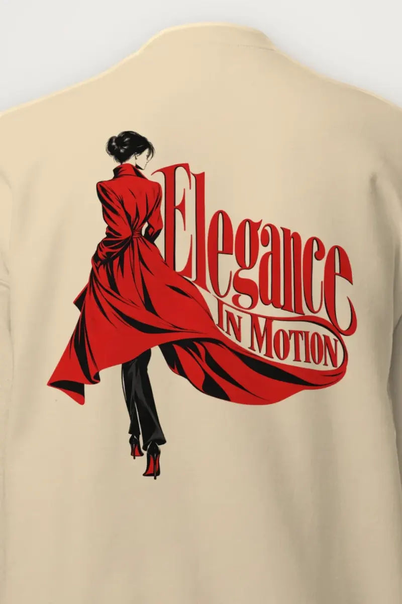 "Scarlet Street Poise" Heavy Blend Unisex Crewneck Sweatshirt