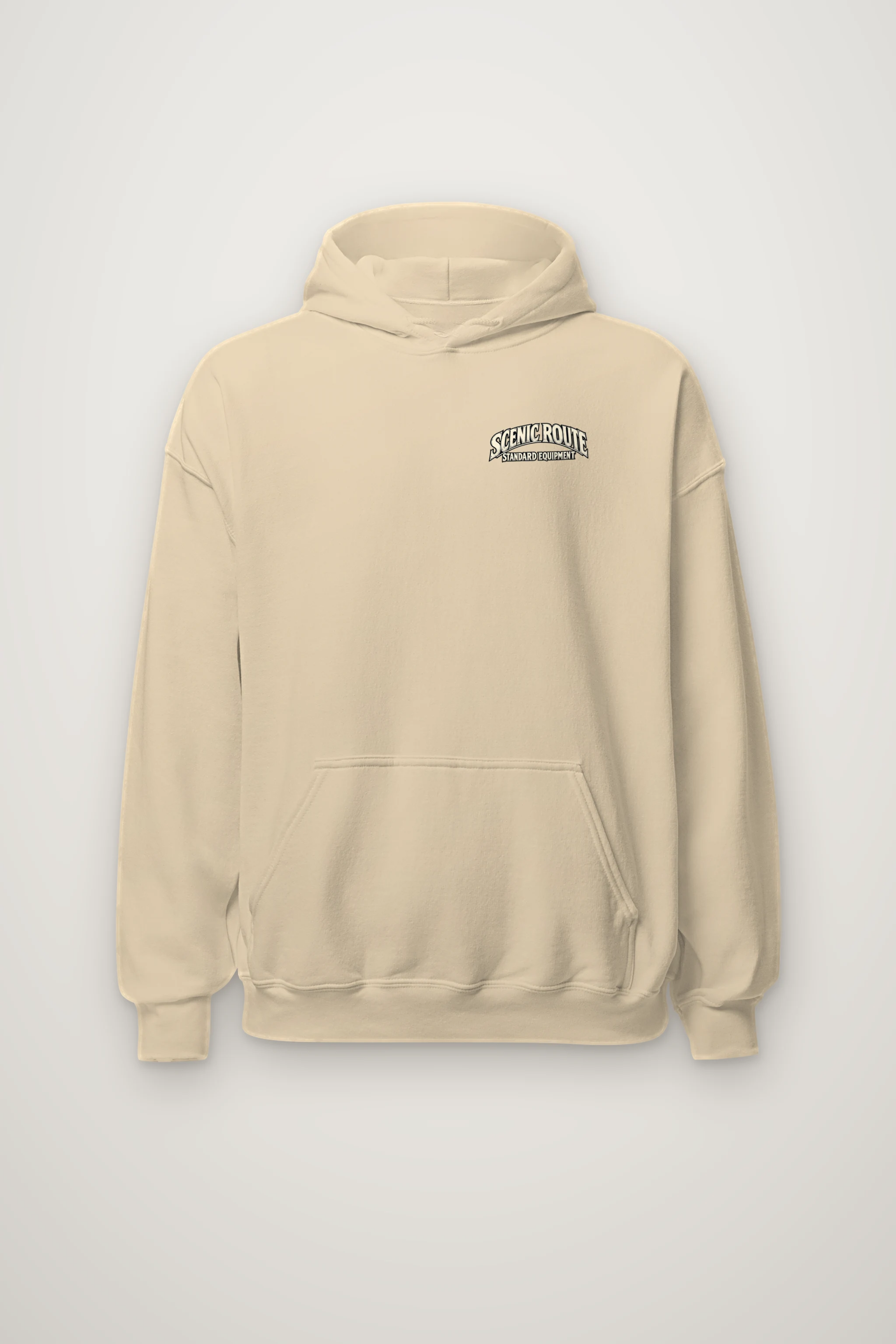 "Scenic Route Standard Equipment" Heavy Blend Unisex Pullover Hoodie