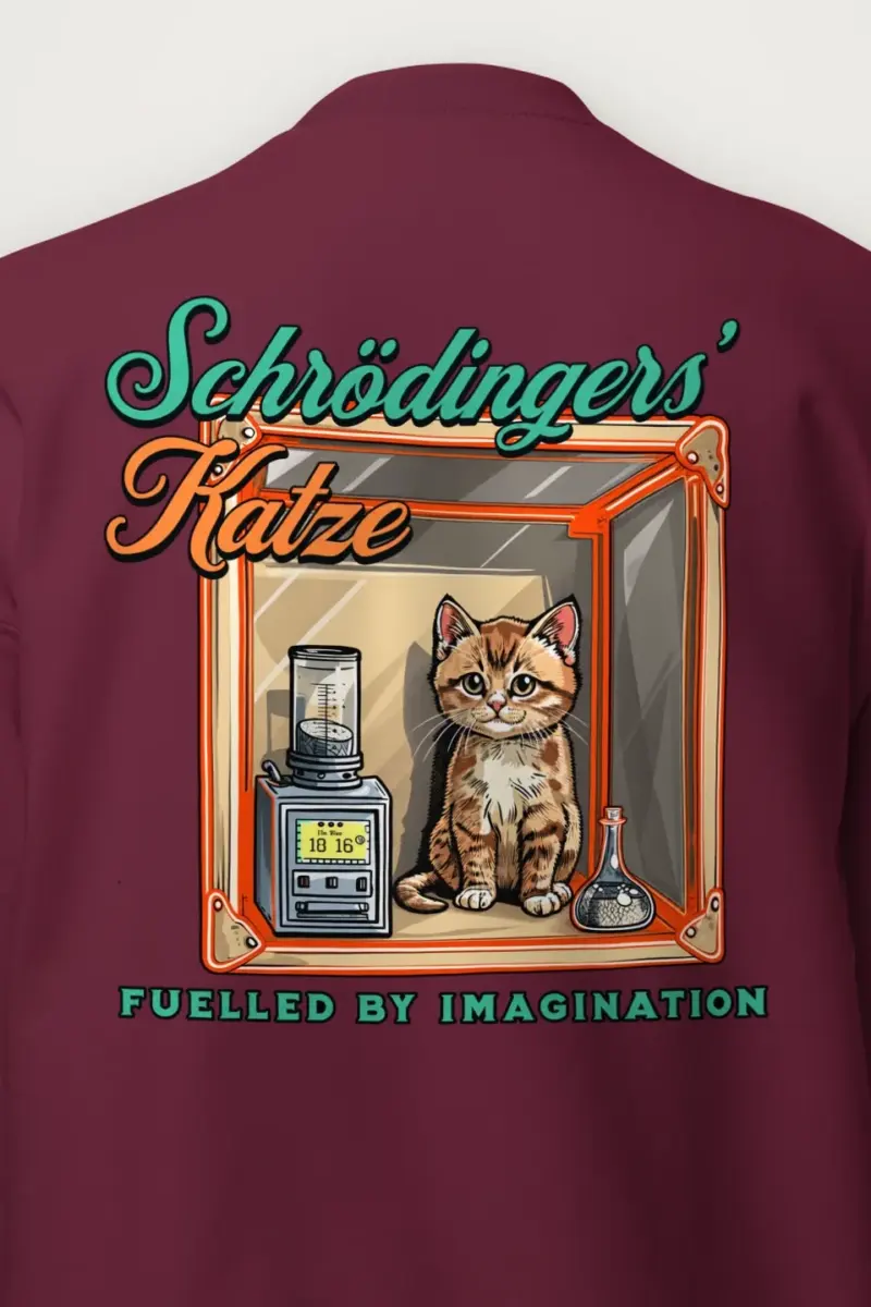 "Schrödinger’s Katze" Heavy Blend Unisex Crewneck Sweatshirt
