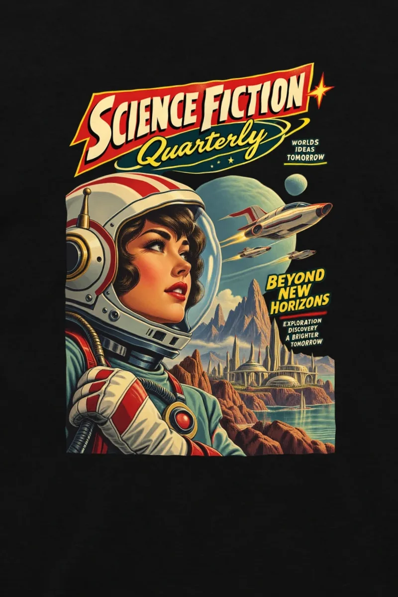 "Science Fiction Quarterly" Unisex Longsleeve T-shirt
