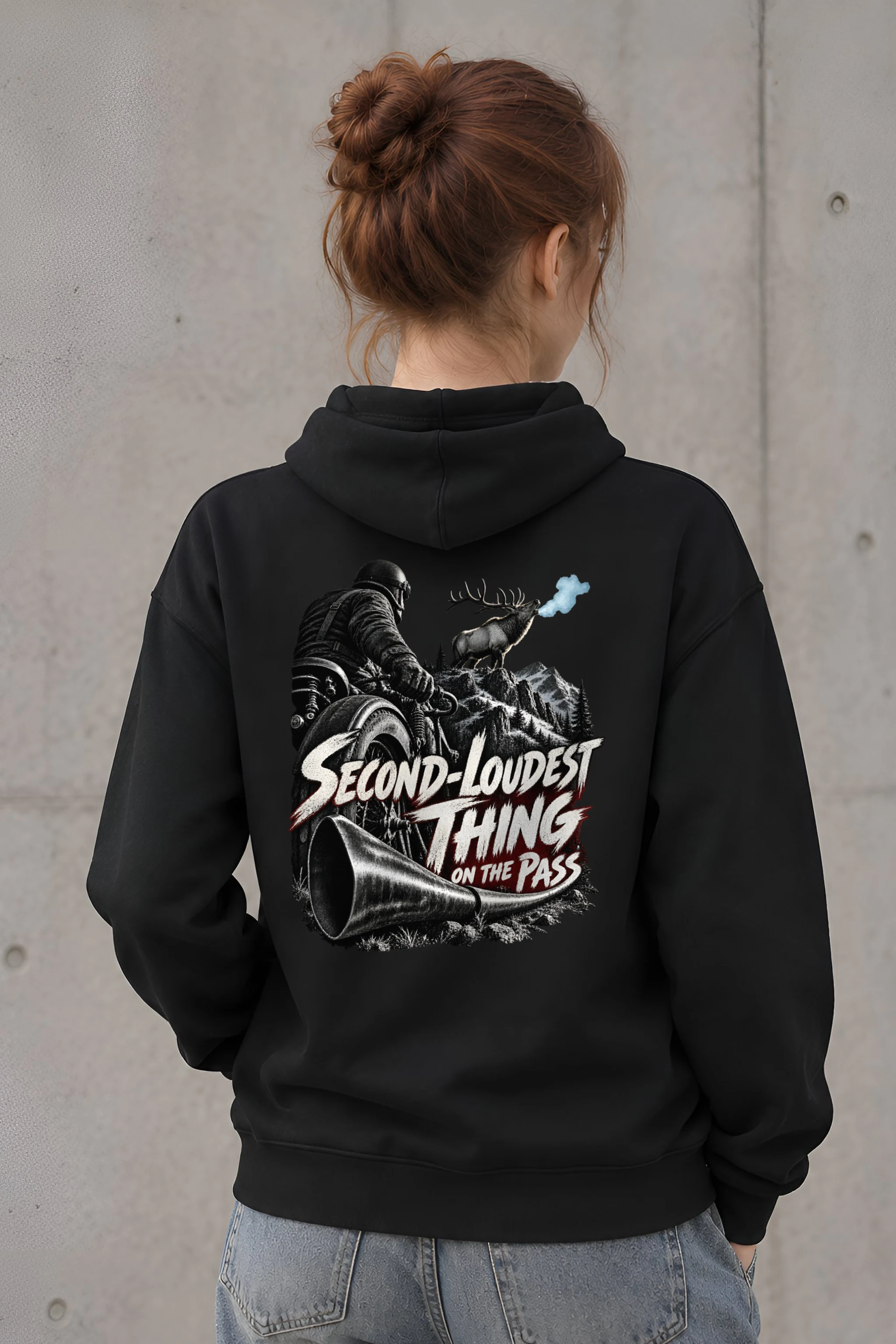 "Second-Loudest On The Pass" 1 Pullover Hoodie
