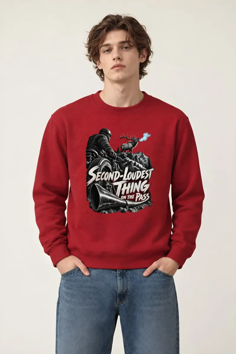 "Second-Loudest Thing on the Pass" 1 Crewneck Sweatshirt