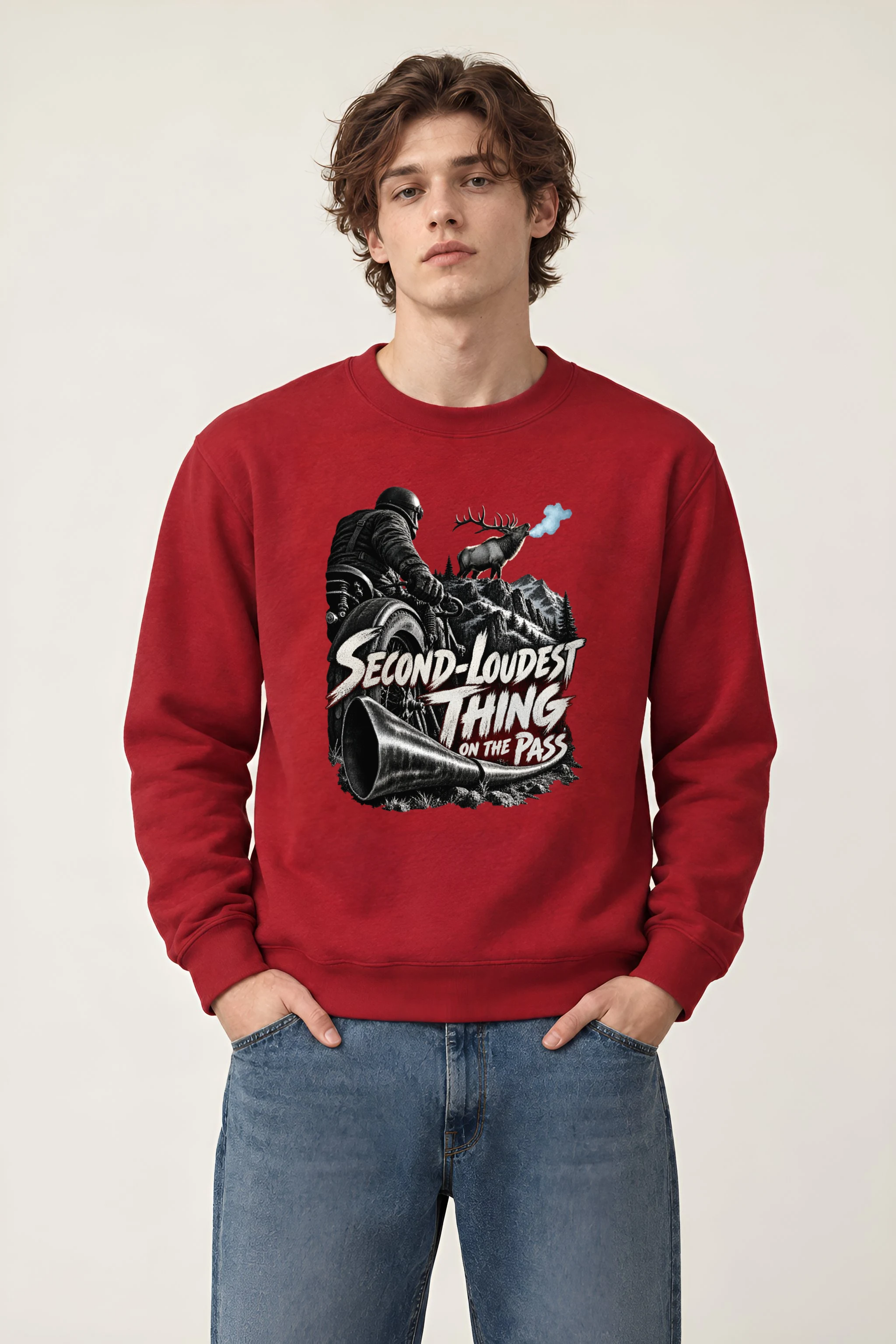 "Second-Loudest Thing on the Pass" 1 Crewneck Sweatshirt
