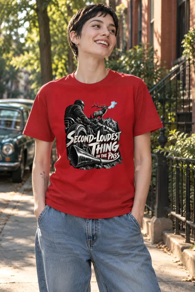 "Second-Loudest Thing on the Pass" Heavyweight Unisex Crewneck T-shirt
