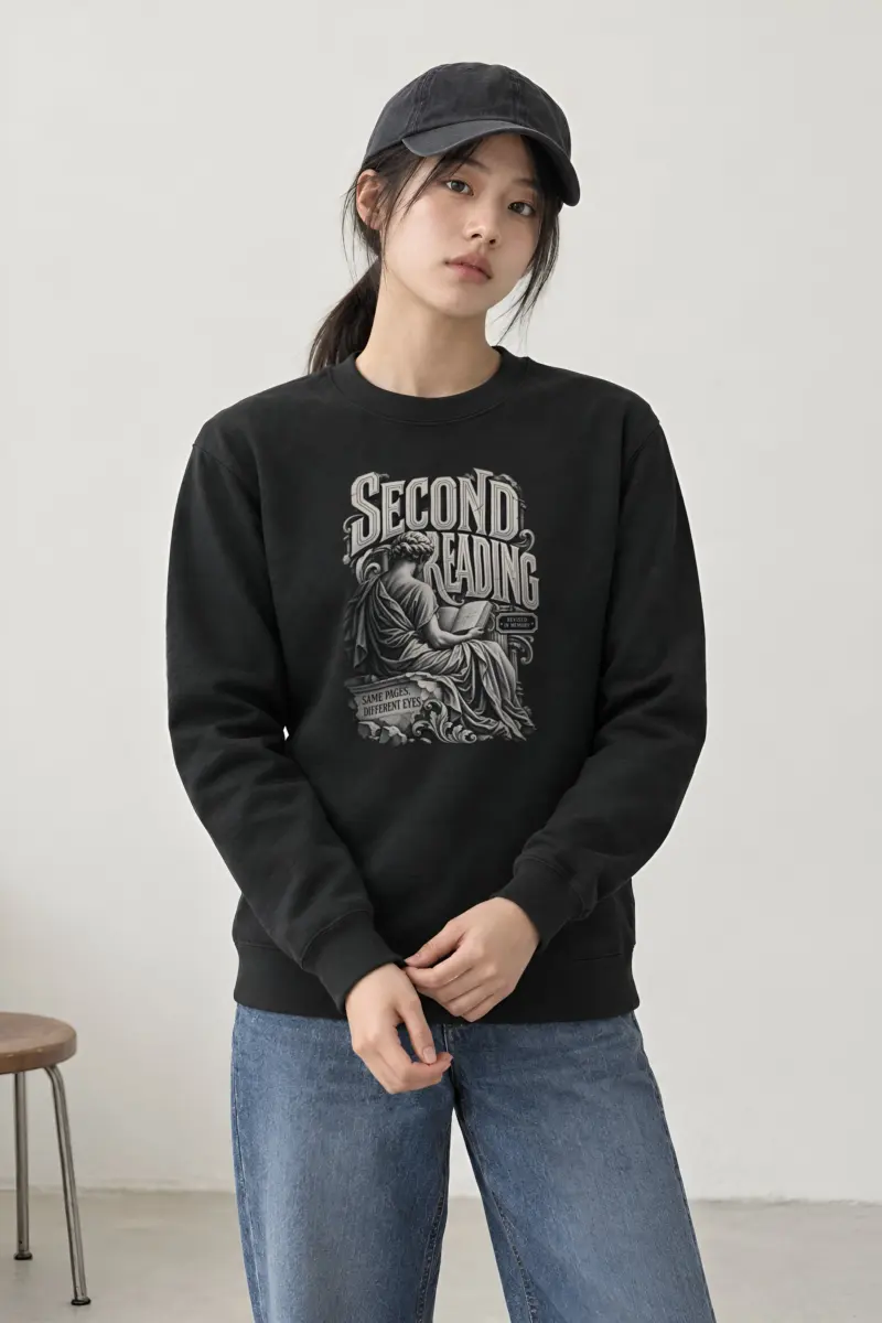 "Second Reading Revised" Heavy Blend Unisex Crewneck Sweatshirt