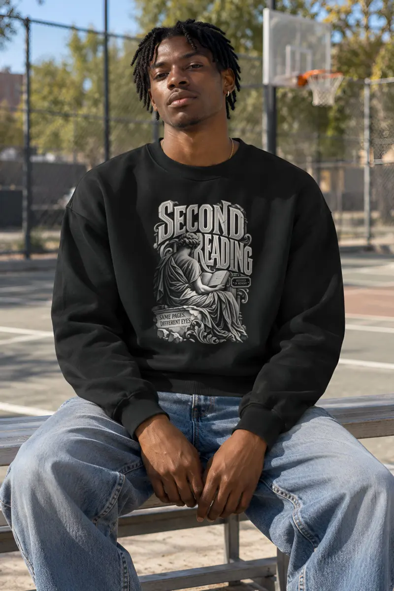 "Second Reading Revised" Heavy Blend Unisex Crewneck Sweatshirt