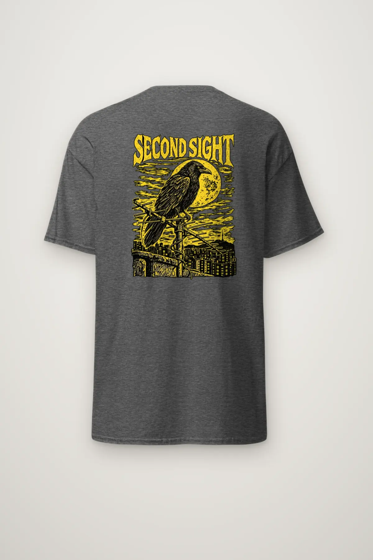 "Second Sight" Heavyweight Unisex Crewneck T-shirt