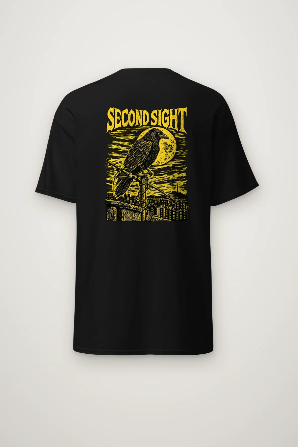 "Second Sight" Heavyweight Unisex Crewneck T-shirt