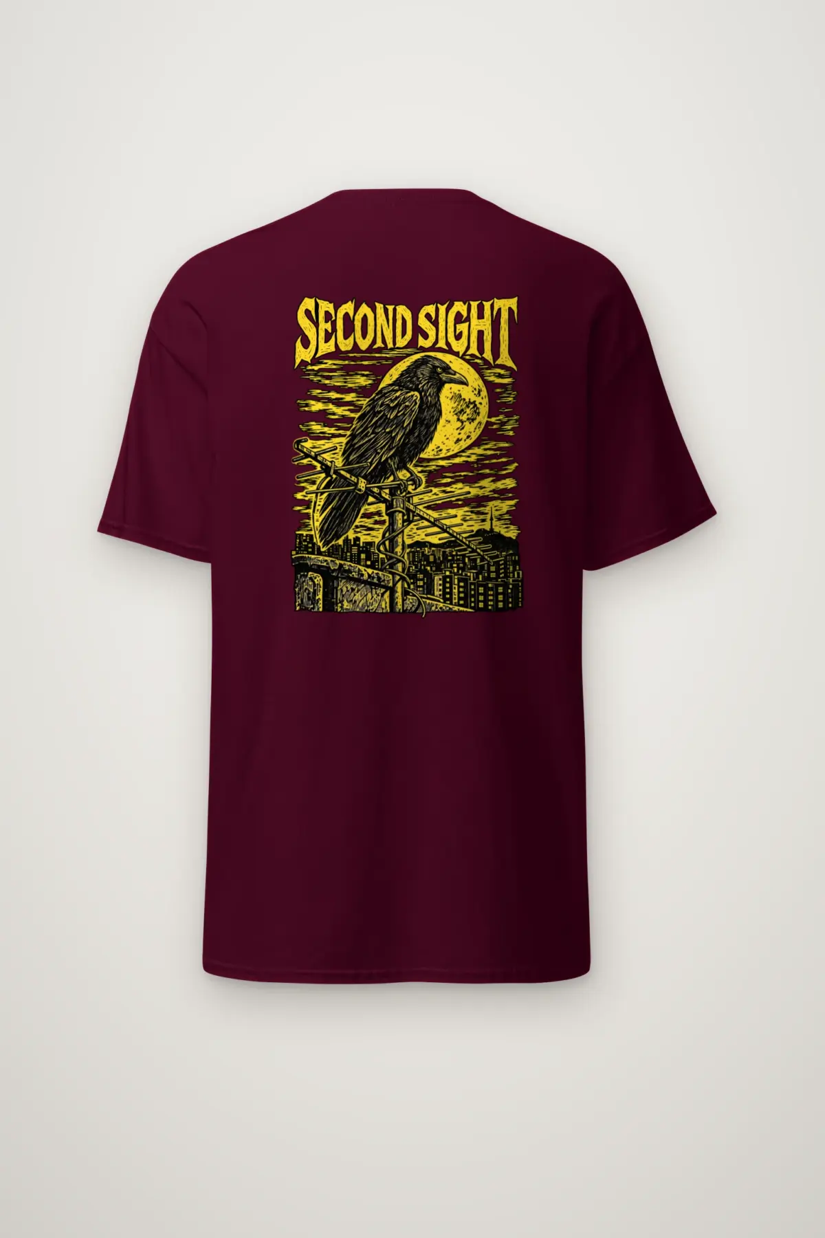 "Second Sight" Heavyweight Unisex Crewneck T-shirt