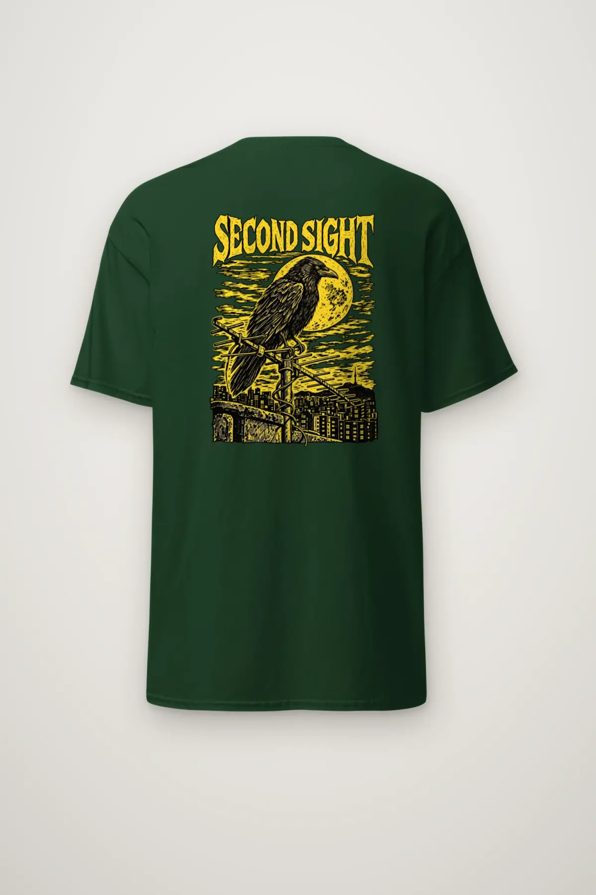 "Second Sight" Heavyweight Unisex Crewneck T-shirt