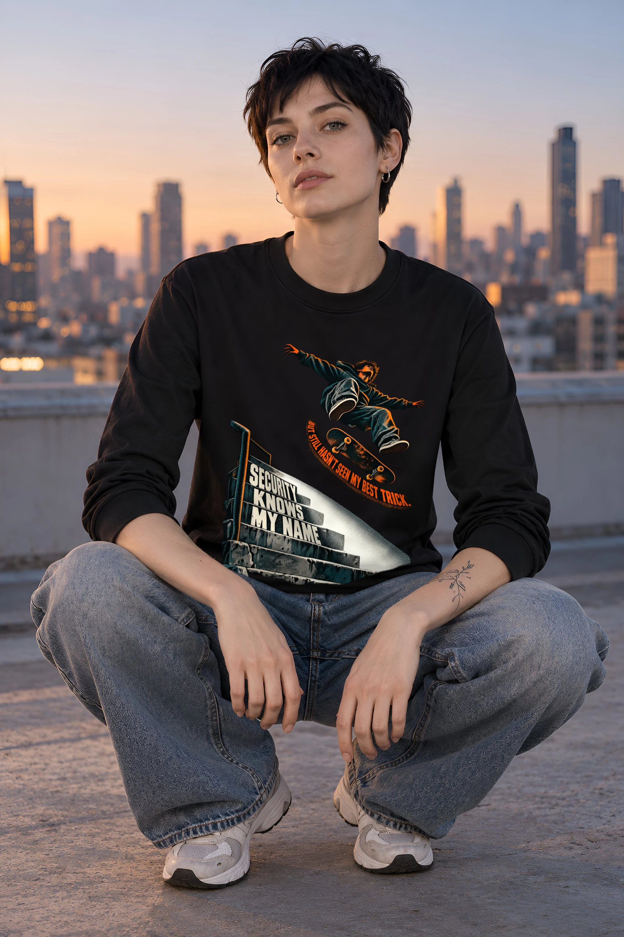 "Security Knows My Name" Unisex Longsleeve T-shirt