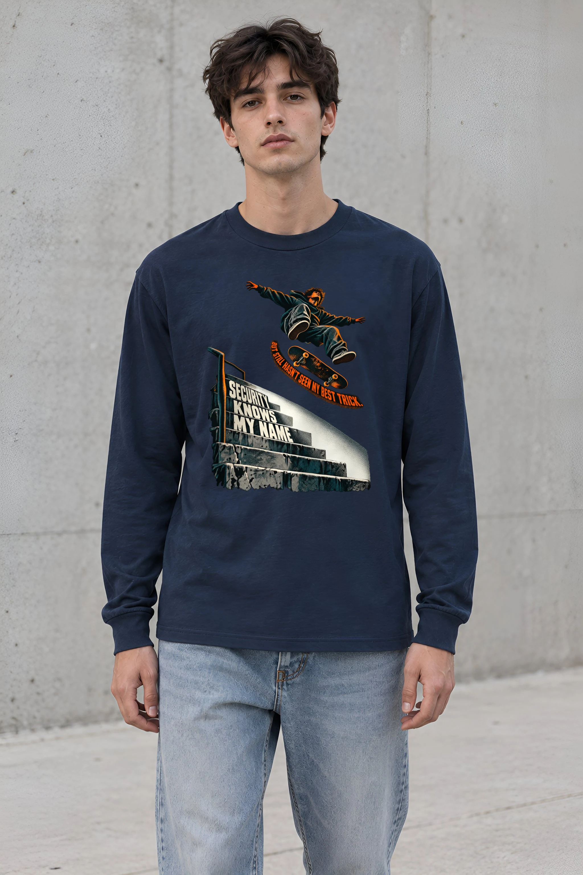"Security Knows My Name" Unisex Longsleeve T-shirt