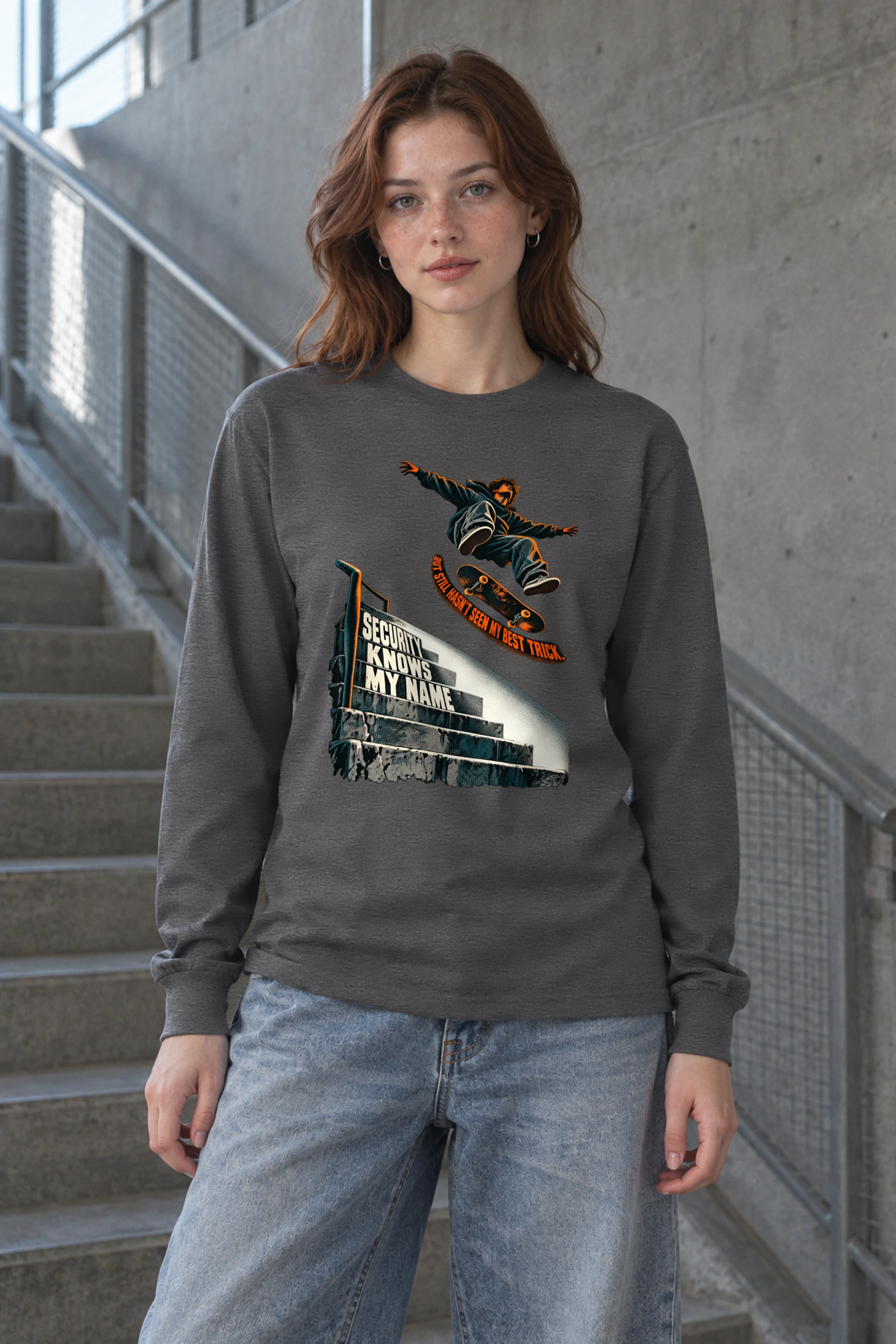 "Security Knows My Name" Unisex Longsleeve T-shirt