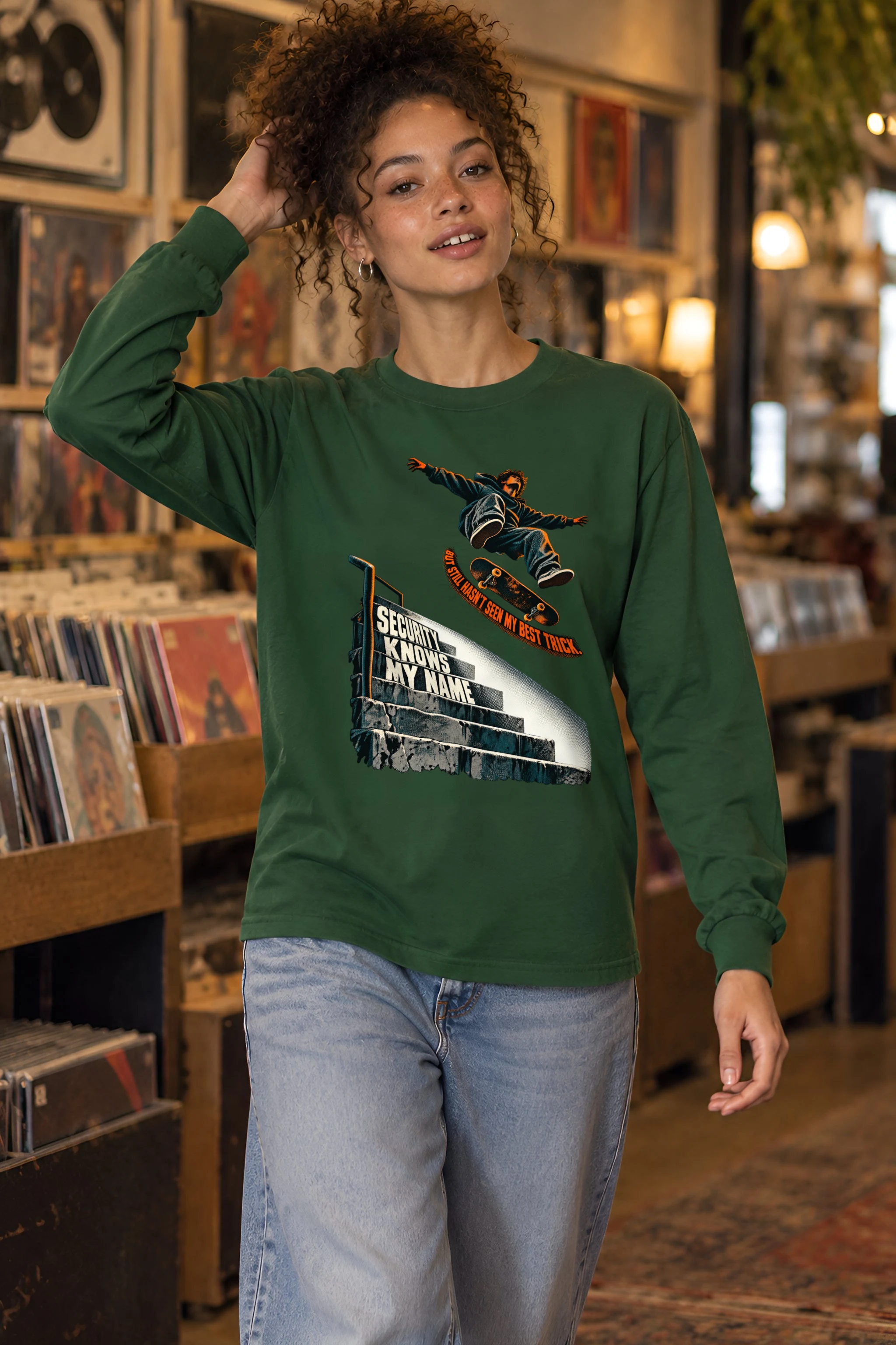 "Security Knows My Name" Unisex Longsleeve T-shirt