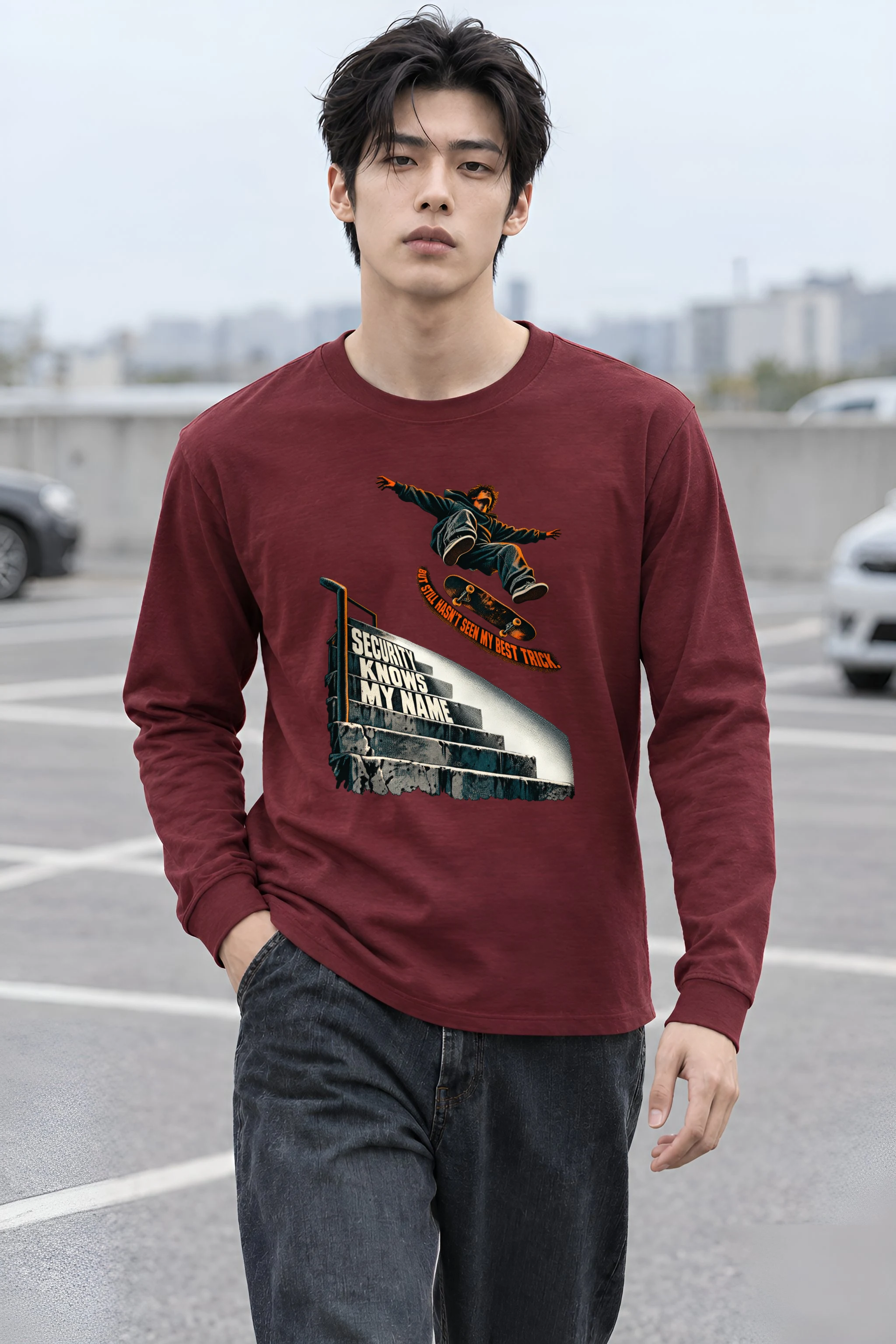 "Security Knows My Name" Unisex Longsleeve T-shirt