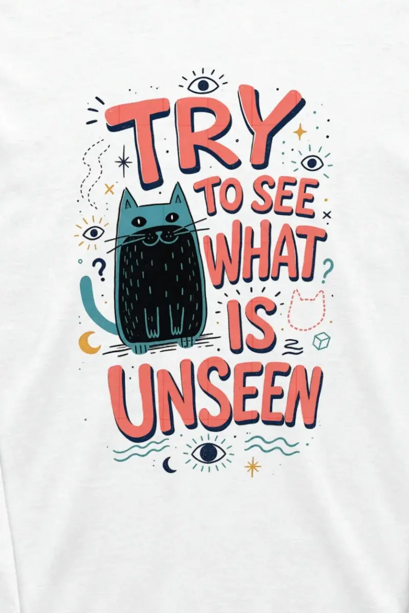 "See What Is Unseen" Unisex Longsleeve T-shirt