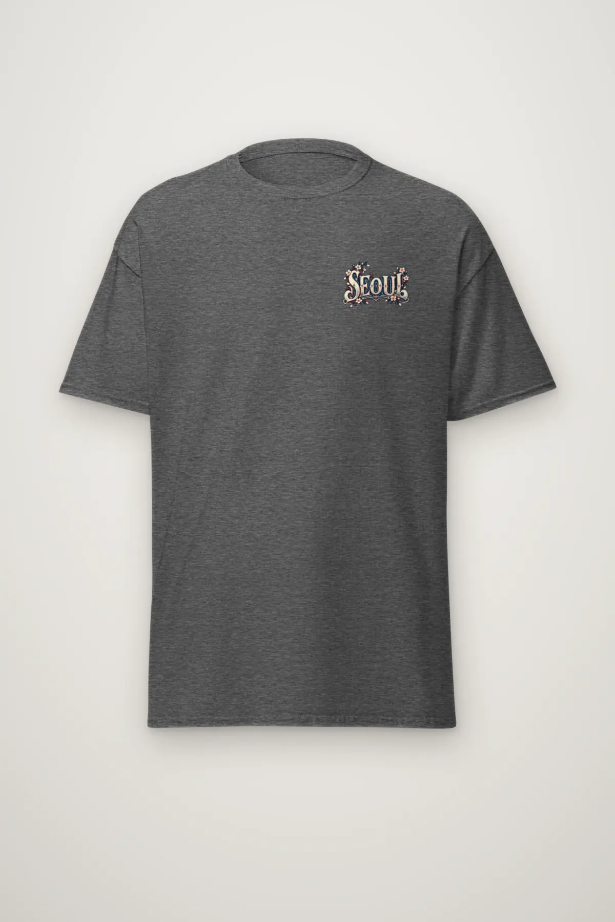 "SEOUL 서울" Heavyweight Unisex Crewneck T-shirt