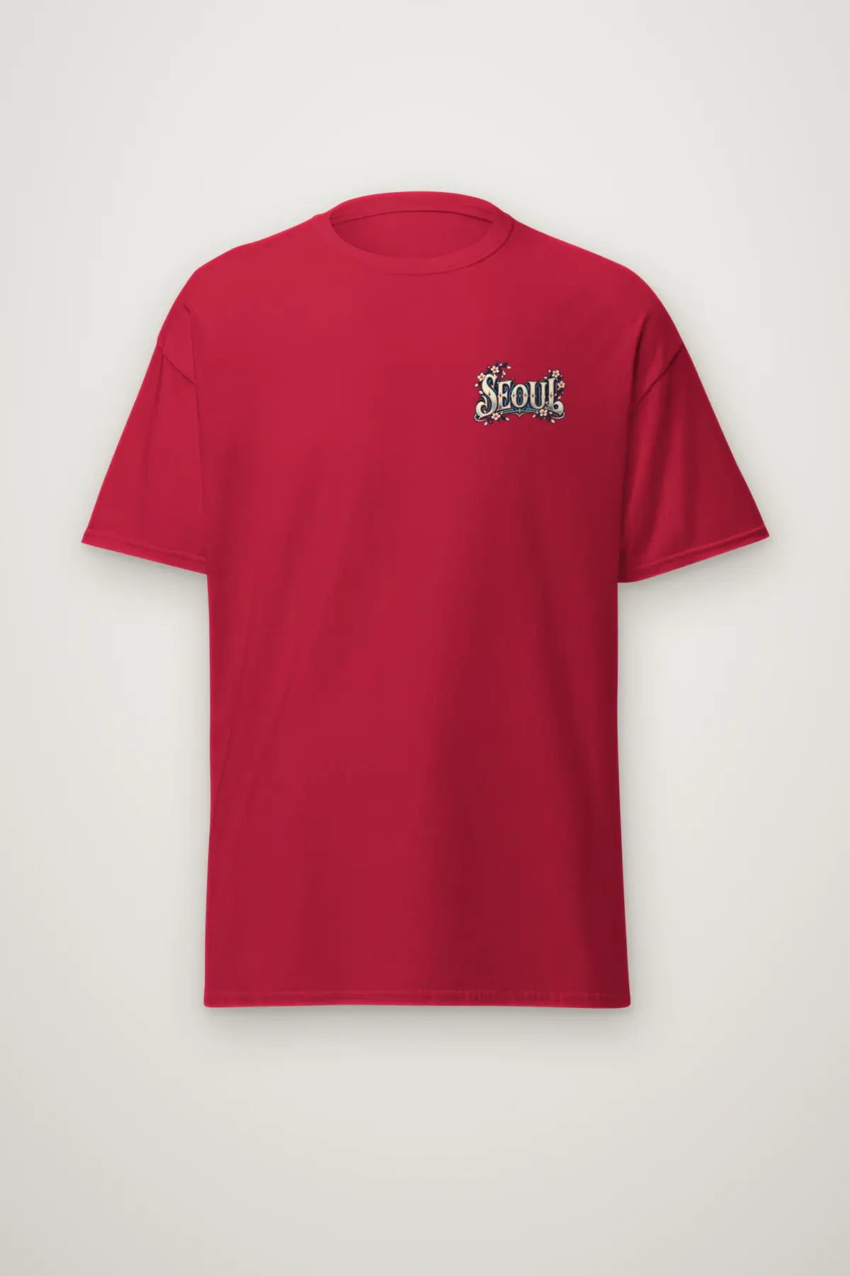 "SEOUL 서울" Heavyweight Unisex Crewneck T-shirt