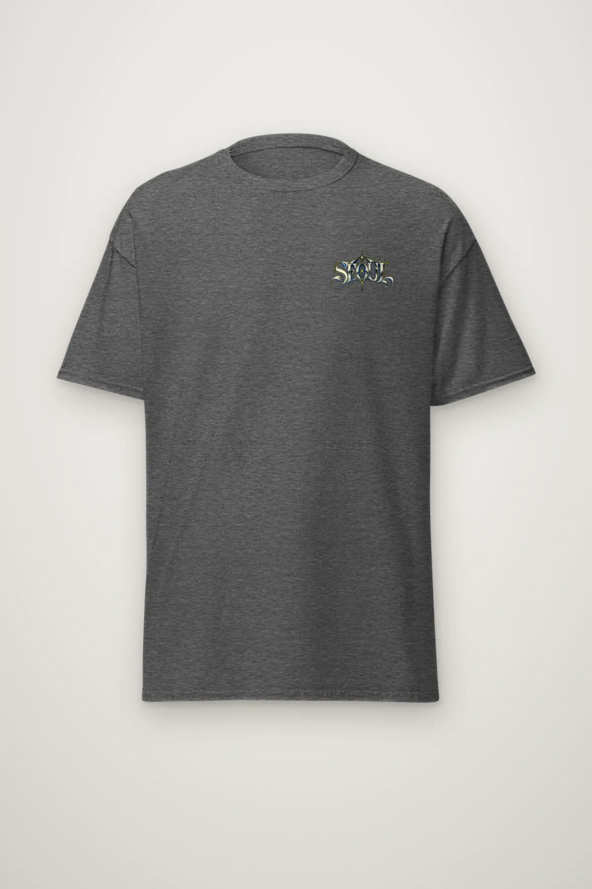 "Seoul Late Nights Better Coffee" Heavyweight Unisex Crewneck T-shirt