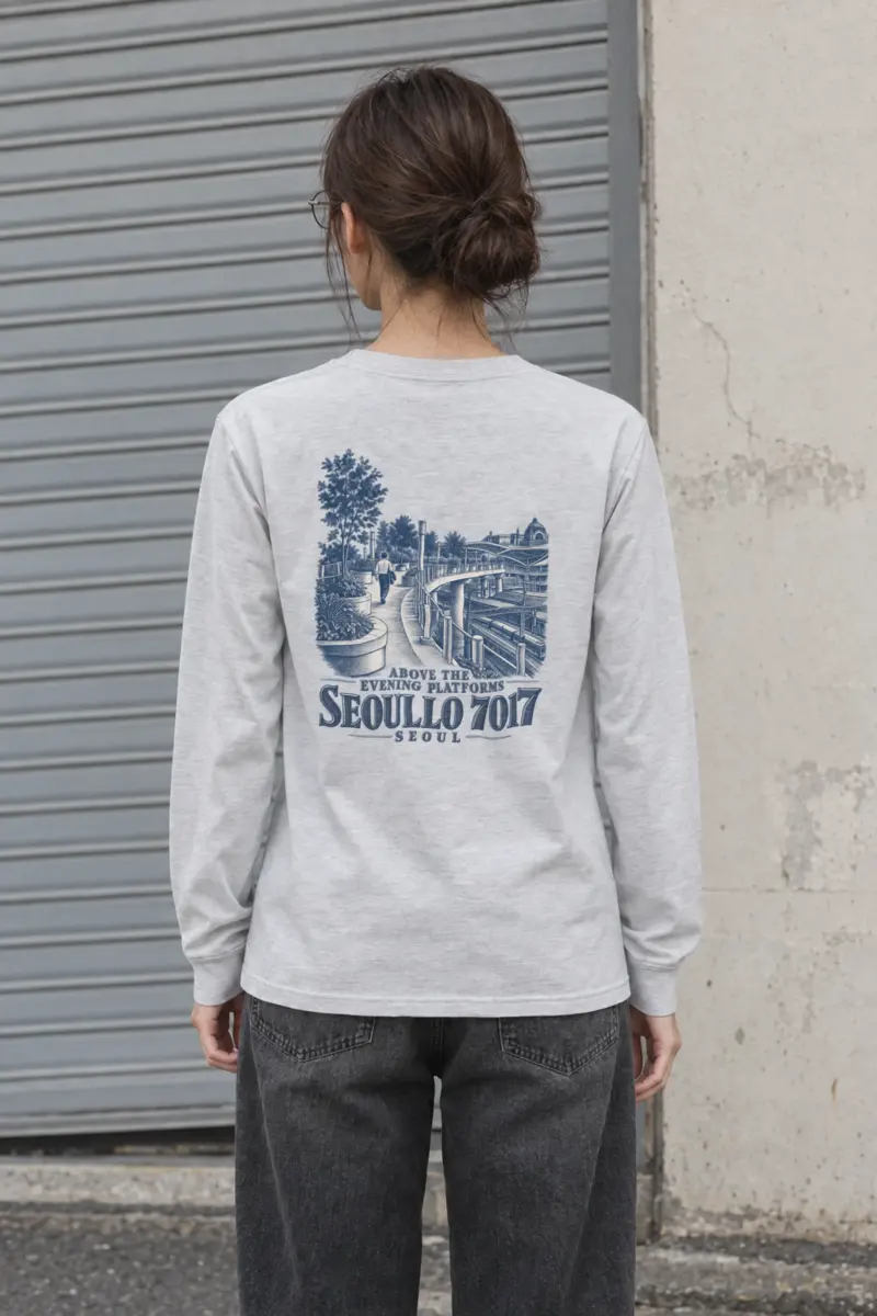 "SEOULLO 7017" Unisex Longsleeve T-shirt