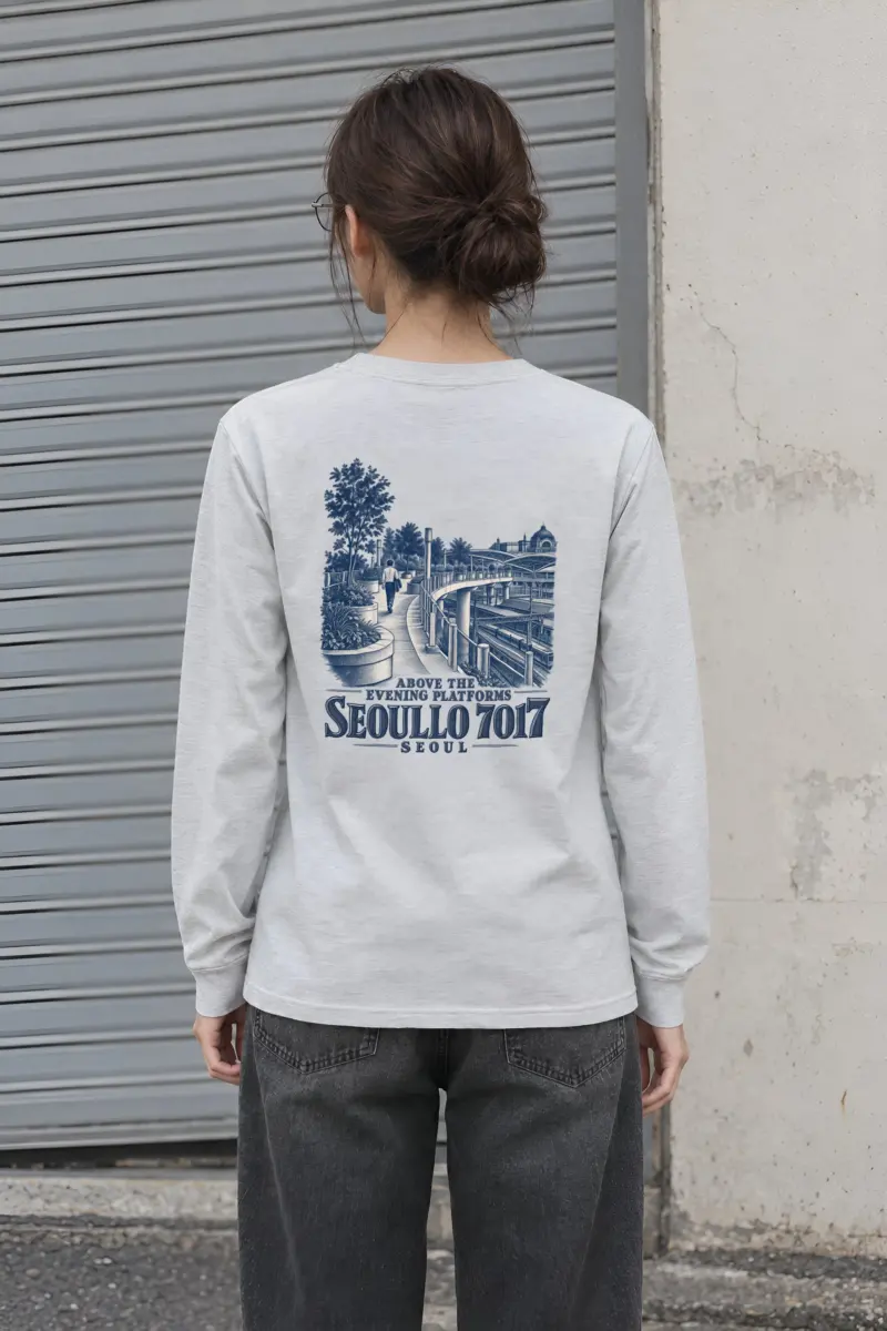 "SEOULLO 7017" Unisex Longsleeve T-shirt
