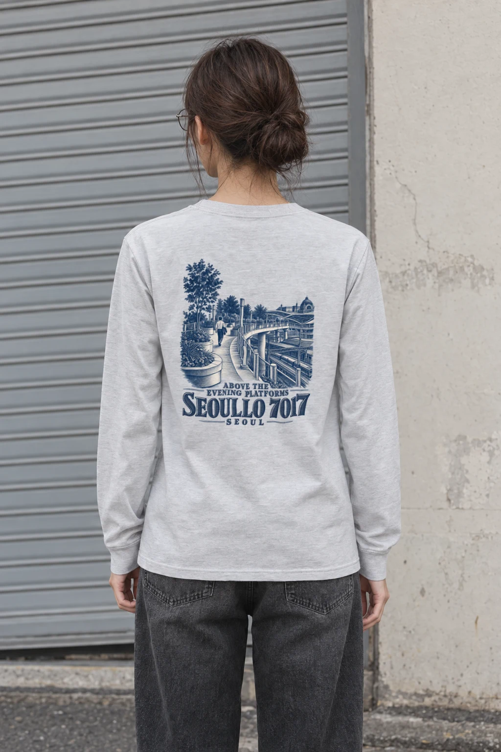 "SEOULLO 7017" Unisex Longsleeve T-shirt