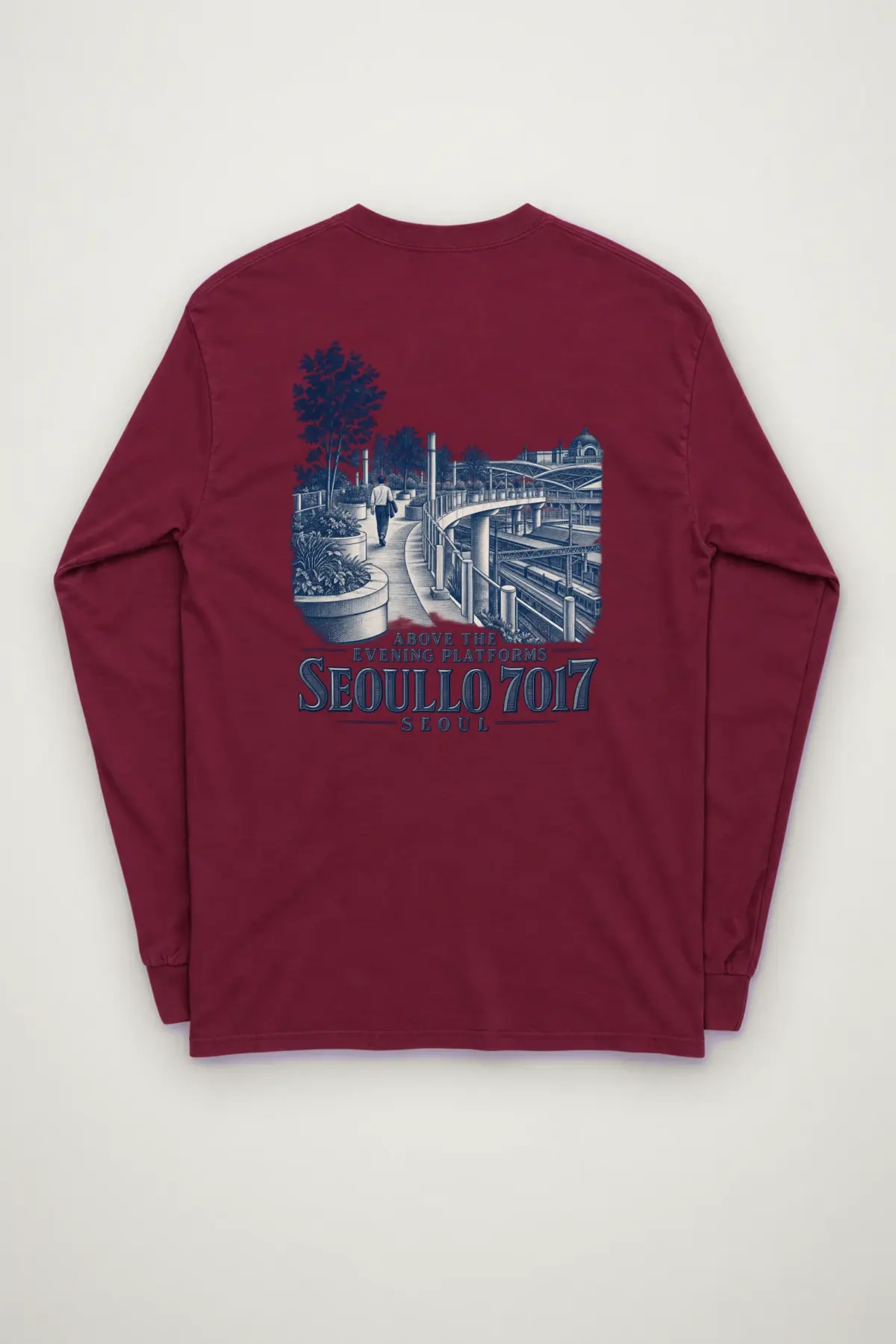 "SEOULLO 7017" Unisex Longsleeve T-shirt