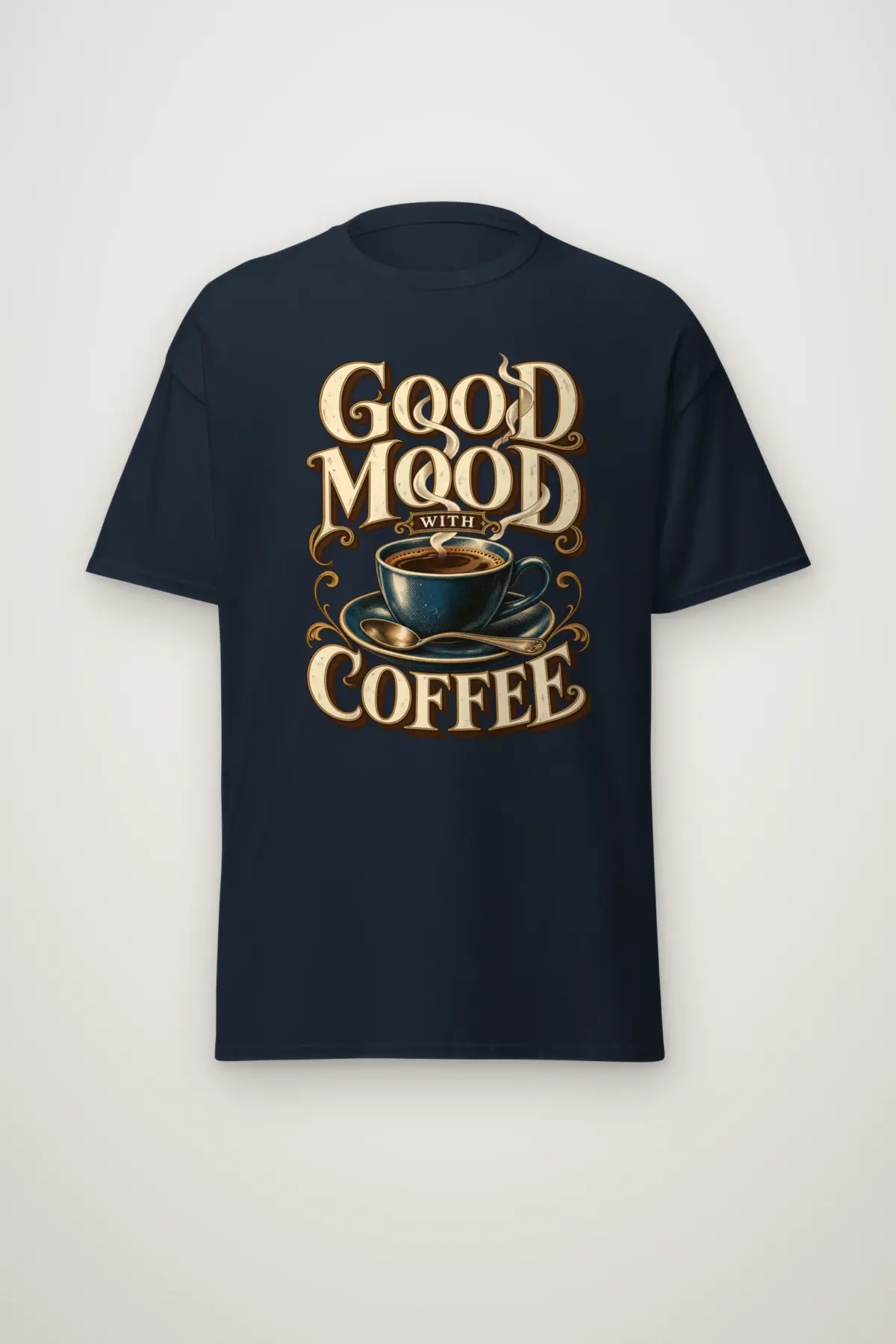 "Serif Coffee Club" Heavyweight Unisex Crewneck T-shirt