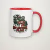 White / Red Inside