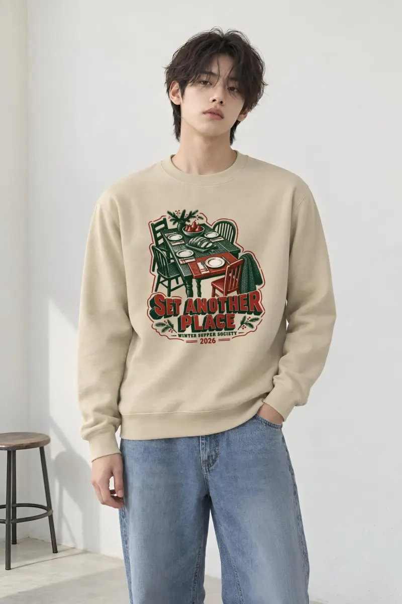 "Set Another Place" Heavy Blend Unisex Crewneck Sweatshirt
