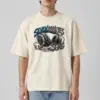 "Seven Minutes Is Not a Long Song" Men's Oversized Heavyweight Crewneck T-Shirt