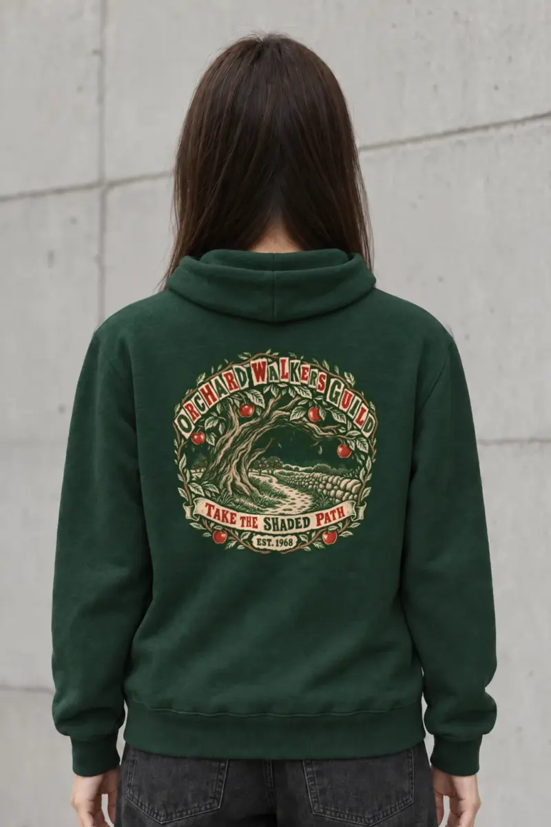 "Shaded Orchard Emblem" Heavy Blend Unisex Pullover Hoodie