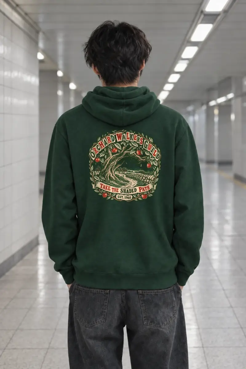 “Shaded Orchard Emblem” Heavy Blend Unisex Pullover Hoodie