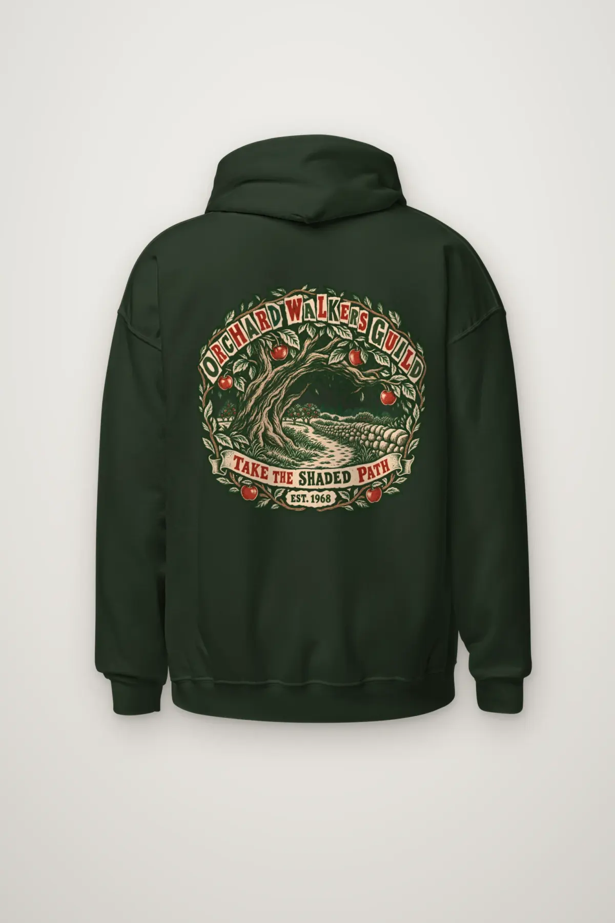 "Shaded Orchard Emblem" Heavy Blend Unisex Pullover Hoodie