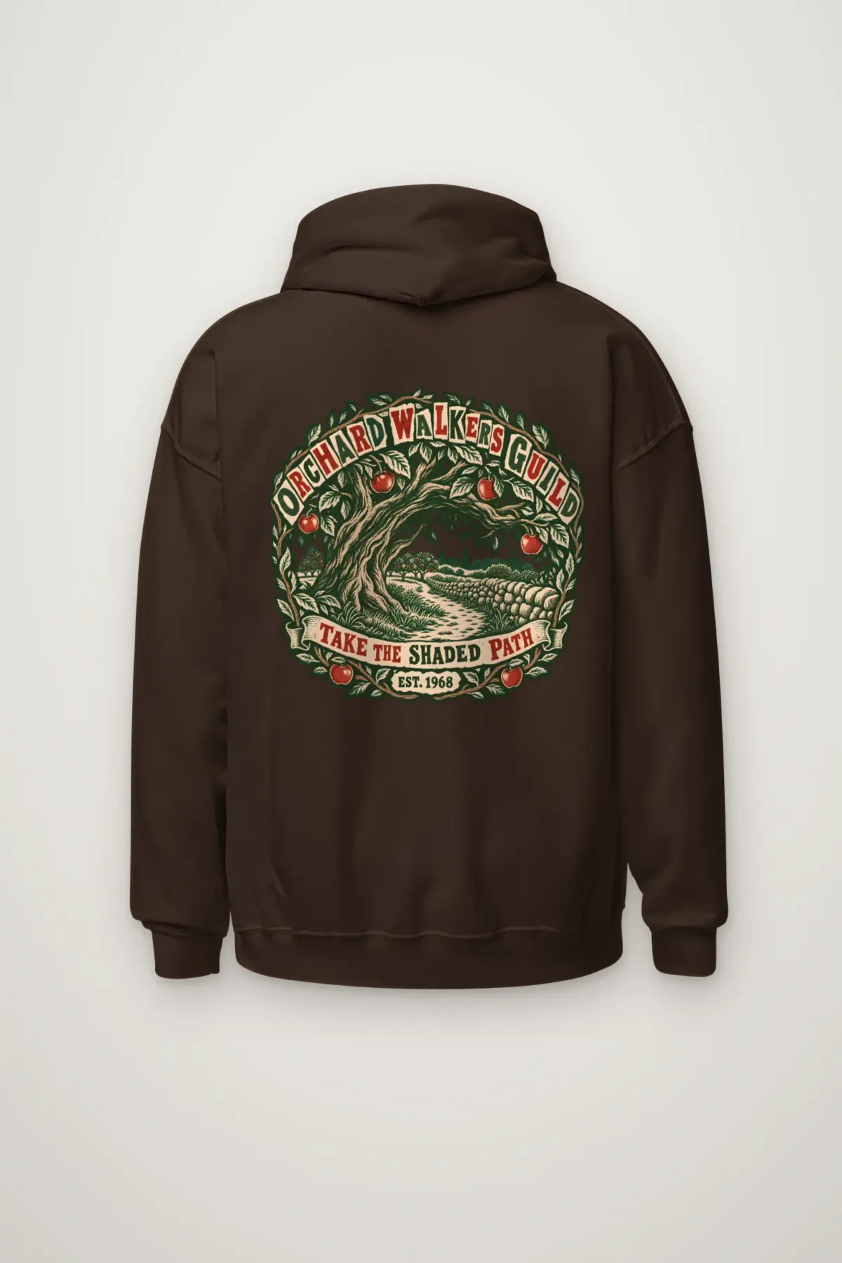 "Shaded Orchard Emblem" Heavy Blend Unisex Pullover Hoodie