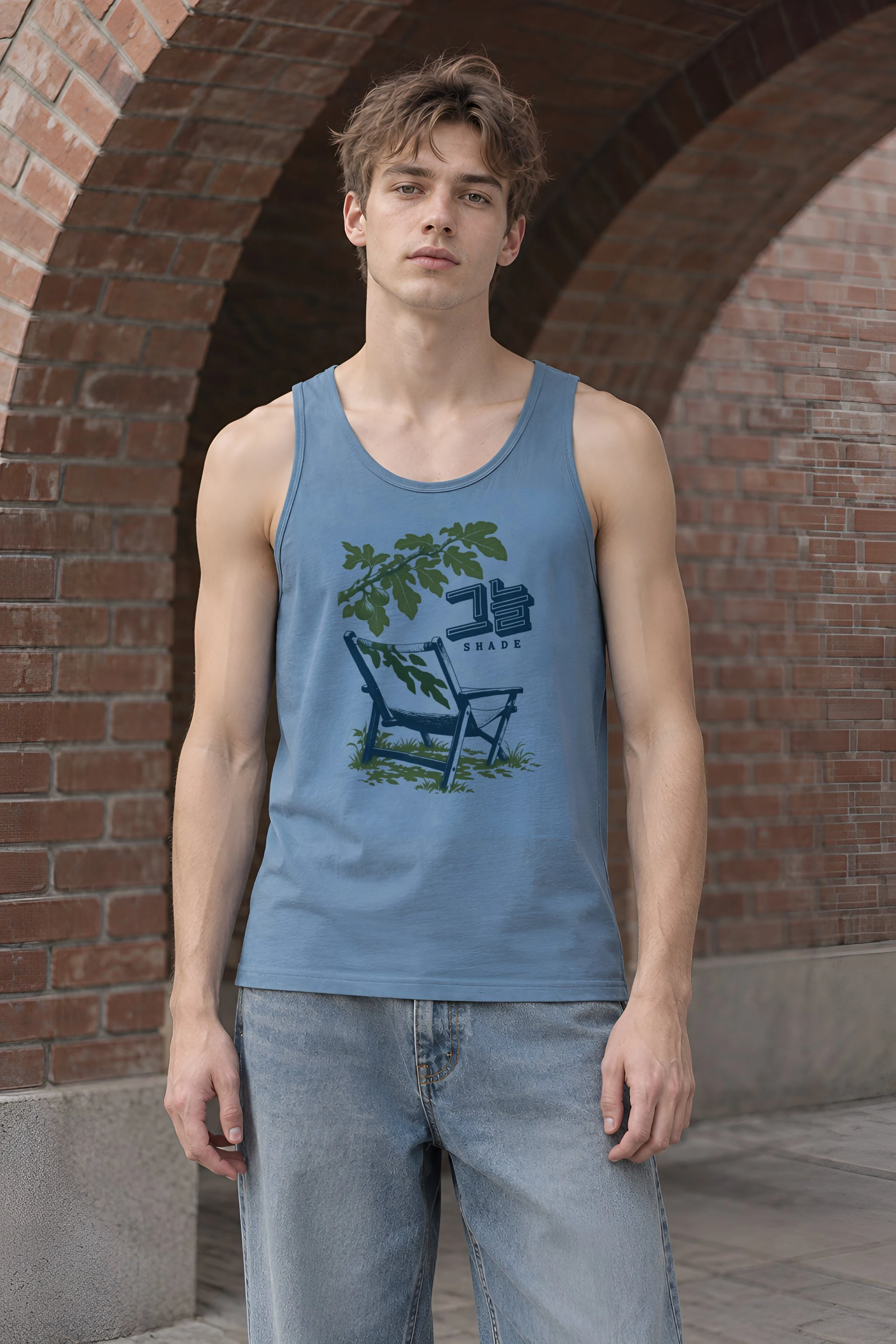 "Shaded Seat" Unisex Jersey Tank