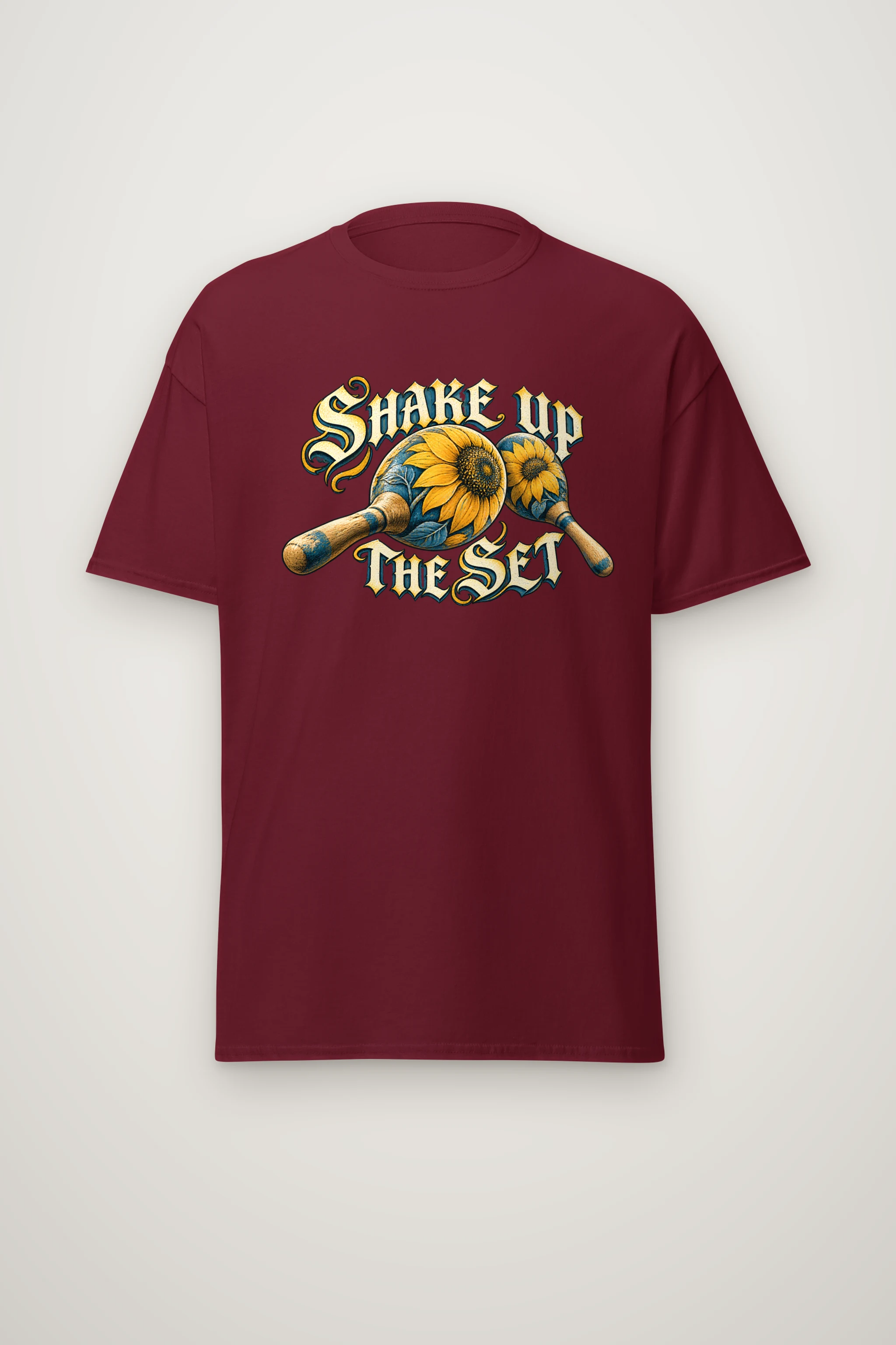 "Shake Up the Set" Heavyweight Unisex Crewneck T-shirt