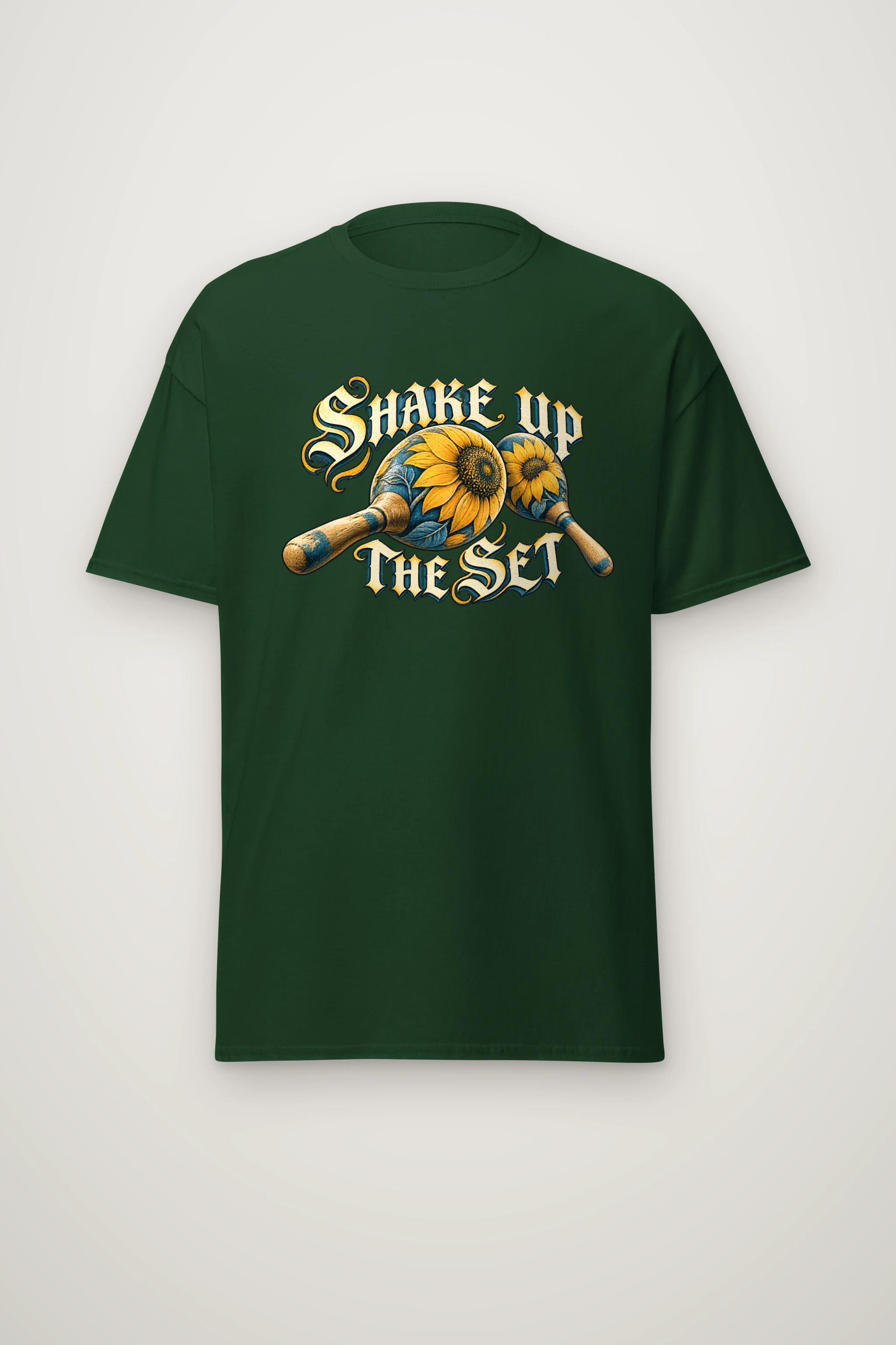 "Shake Up the Set" Heavyweight Unisex Crewneck T-shirt