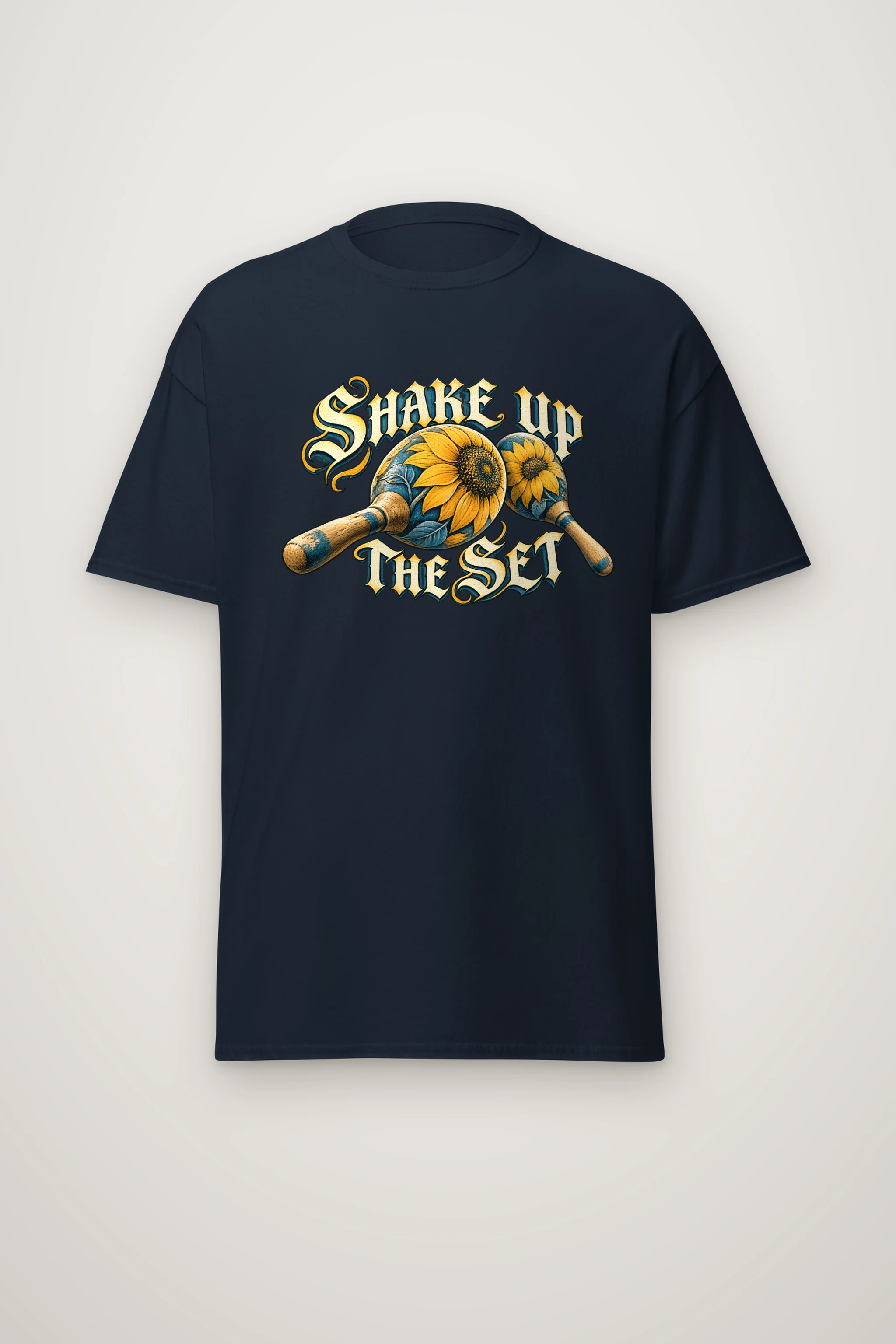"Shake Up the Set" Heavyweight Unisex Crewneck T-shirt